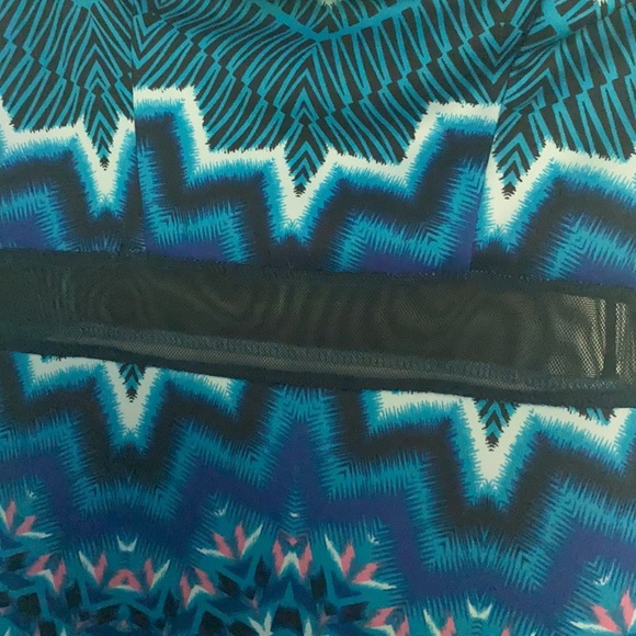 Charlotte Russe aztec mini bodycon dress - Picture 2 of 4